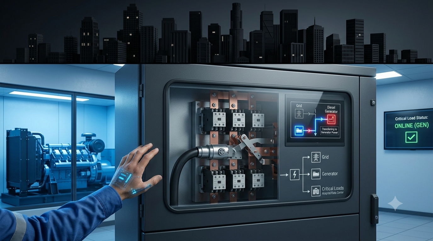 Tủ Điện ATS Là Gì? Vai Trò Trong Hệ Thống Điện Dự Phòng